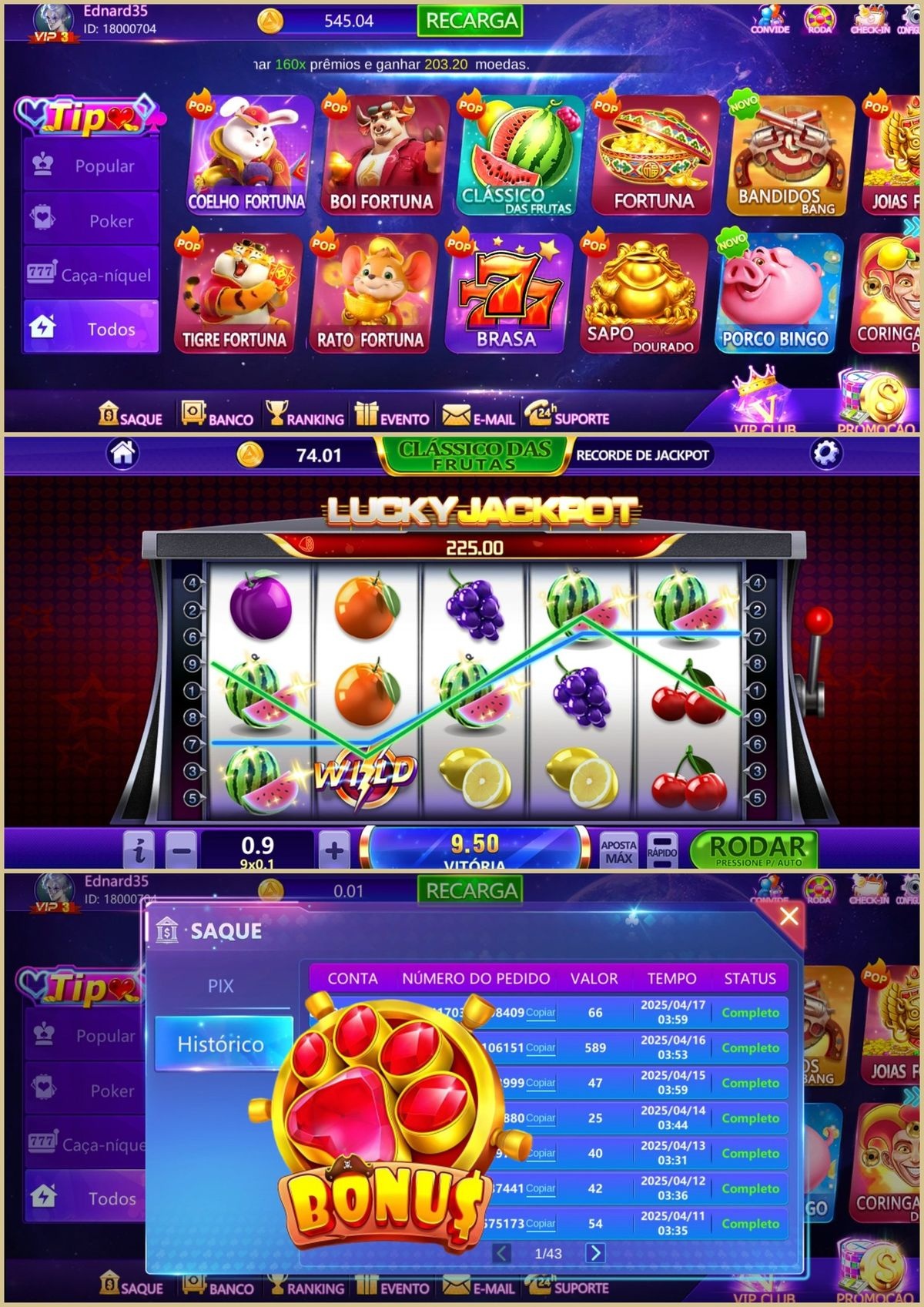 LuckyJackpot game